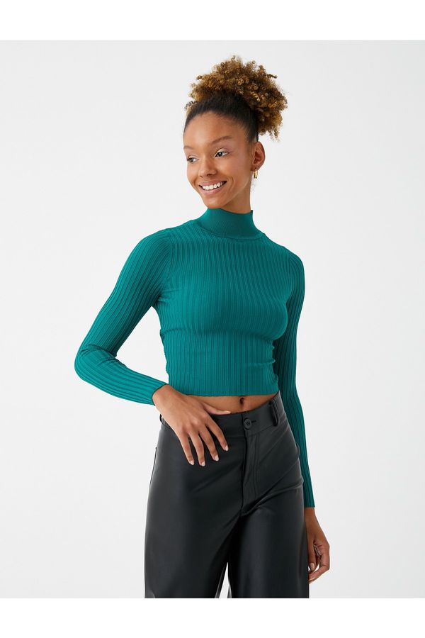 Koton Koton Sweater - Green - Regular