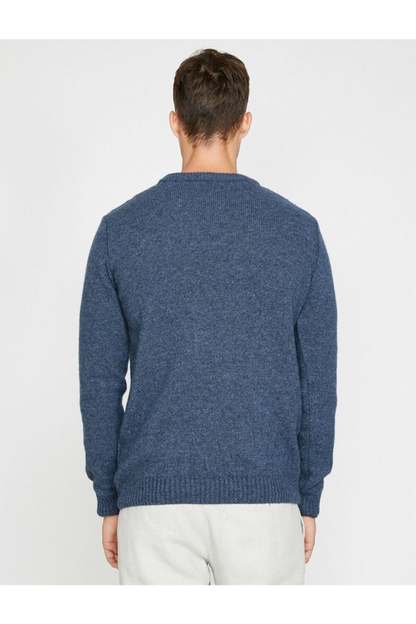 Koton Koton Sweater - Navy blue - Regular fit
