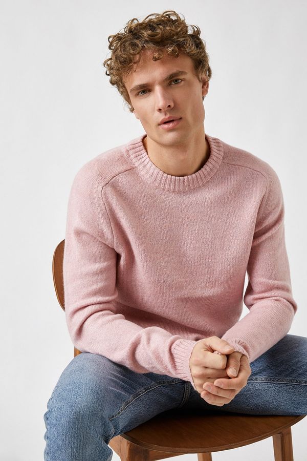 Koton Koton Sweater - Pink - Regular fit