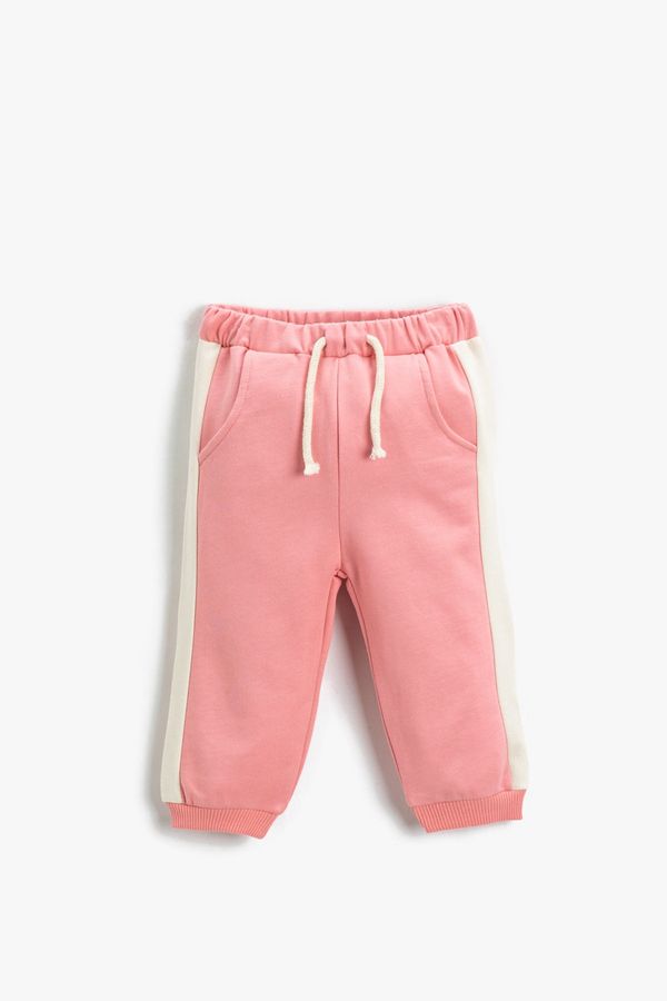 Koton Koton Sweatpants - Pink - Straight