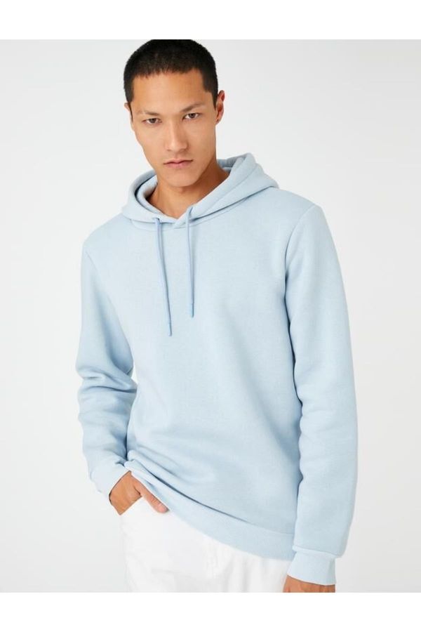 Koton Koton Sweatshirt - Blue - Regular fit