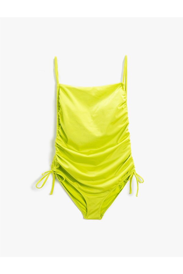 Koton Koton Swimsuit - Yellow - Plain