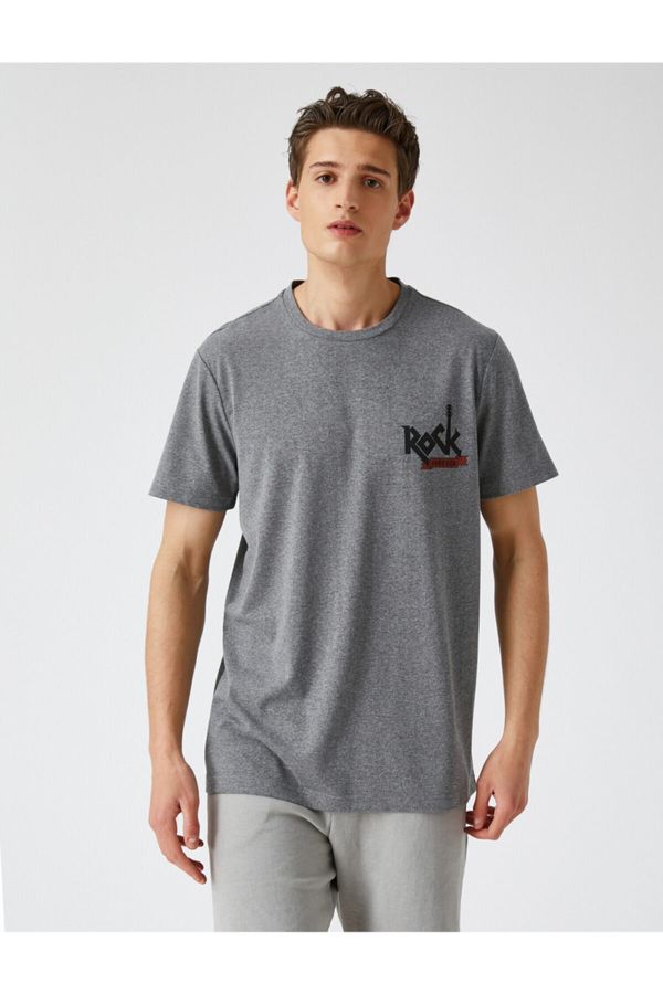 Koton Koton T-Shirt - Gray - Regular fit