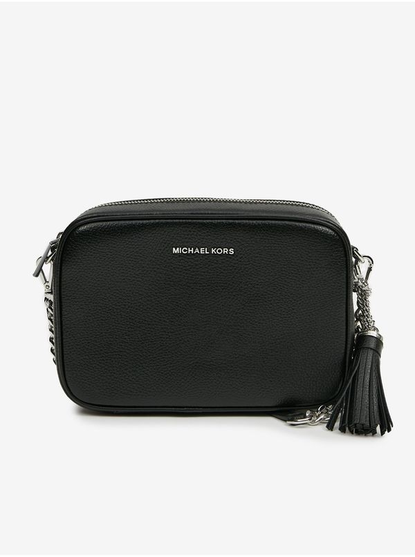 Michael Kors Black Women's Leather Crossbody Handbag Michael Kors - Women