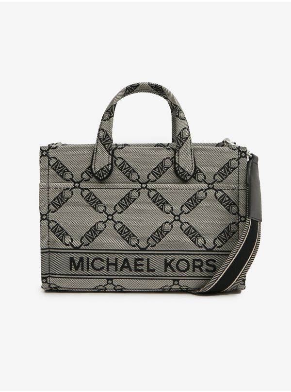 Michael Kors Michael Kors Gigi Grey Patterned Handbag - Ladies