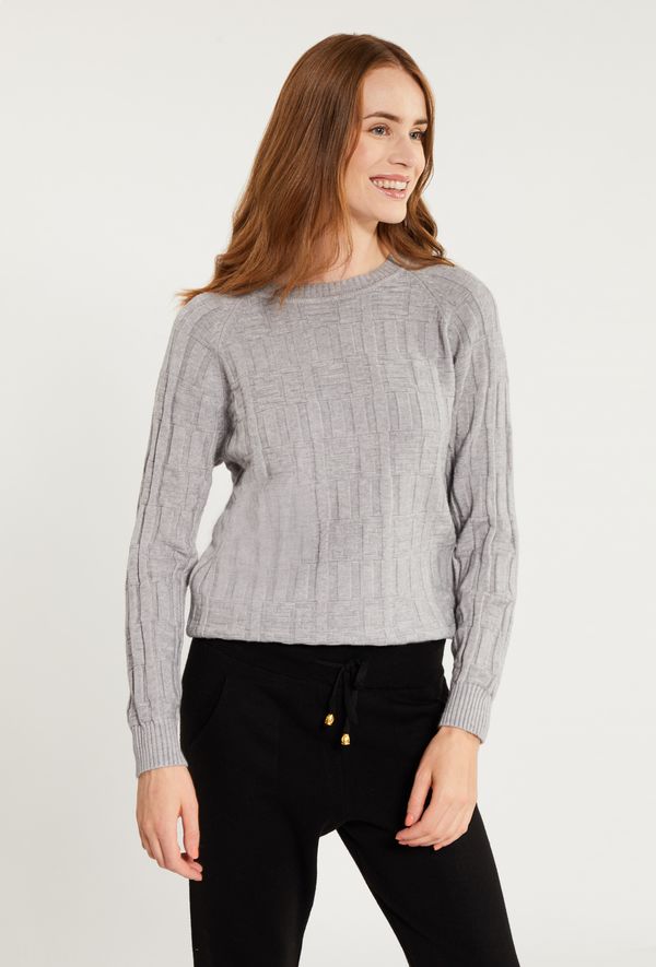 MONNARI MONNARI Woman's Jumpers & Cardigans Women's Sweater In A Woven Pattern