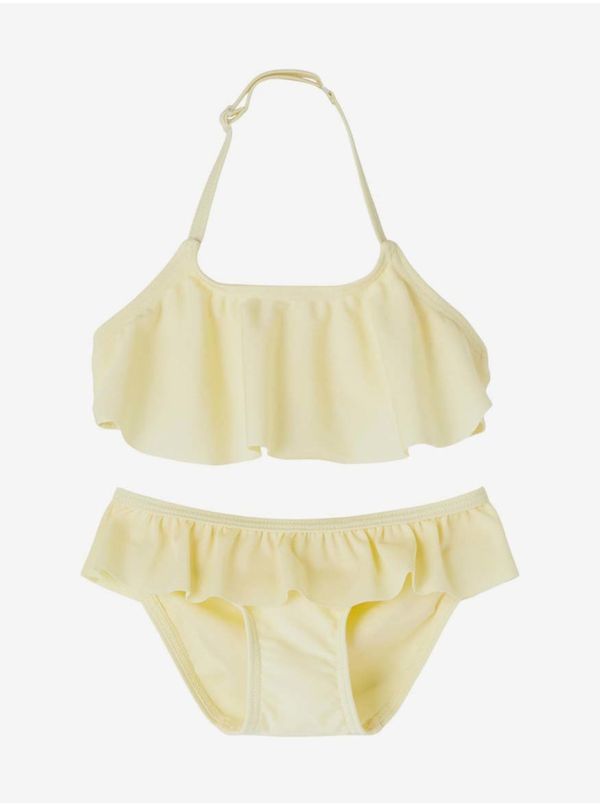 name it Light yellow girls two-piece swimwear name it Fini - unisex