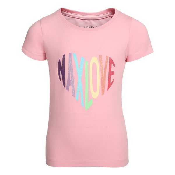 NAX Dětské bavlněné triko nax NAX LENDO pink varianta pd