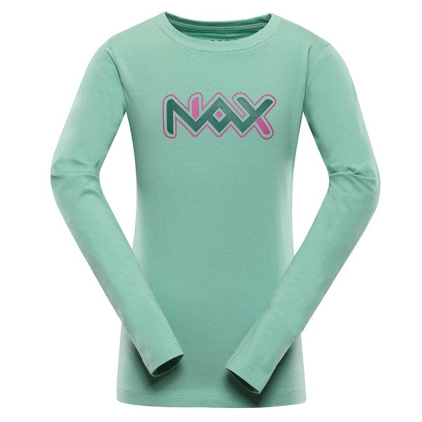NAX Dětské bavlněné triko nax NAX PRALANO aloe green