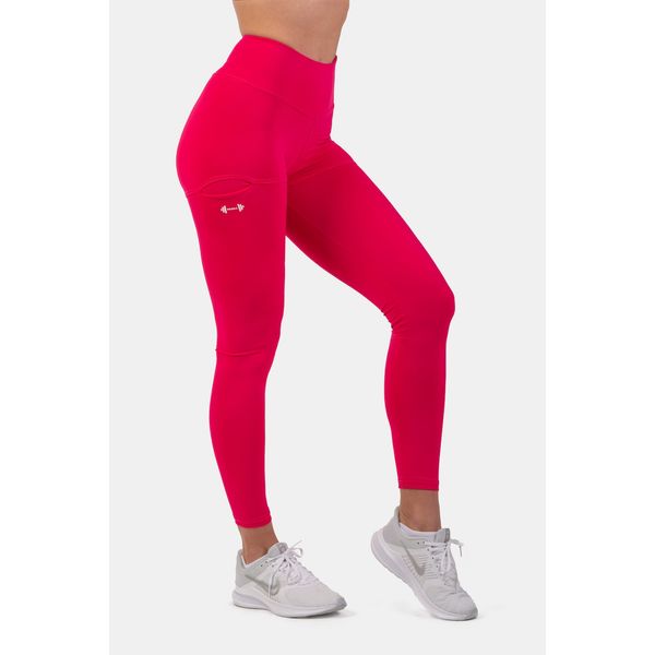 NEBBIA NEBBIA Active leggings with a high waist and side pocket