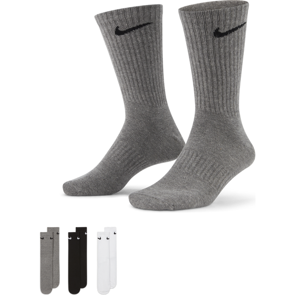 Nike Nike Man's Socks Everyday Lightweight SX7676-964 White/Black/Grey