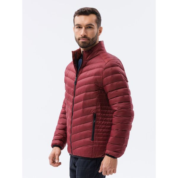 Ombre Ombre Clothing Men's mid-season quilted jacket C528