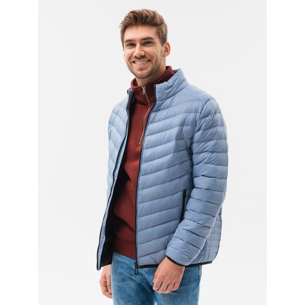 Ombre Ombre Clothing Men's mid-season quilted jacket C528