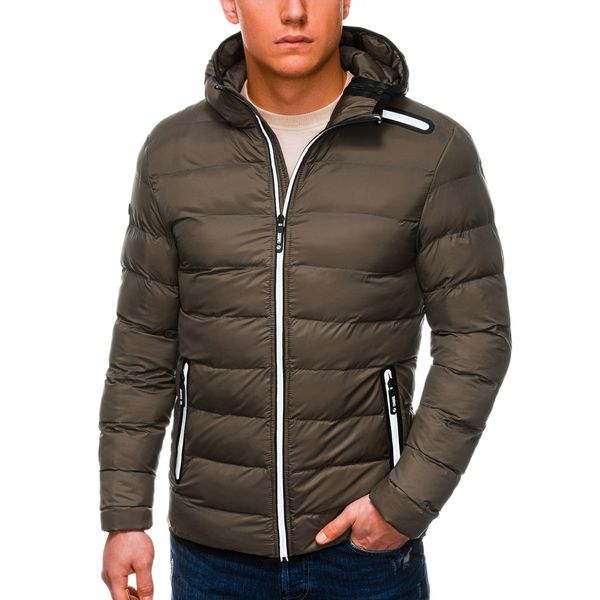 Ombre Ombre Clothing Men's winter quilted jacket C451