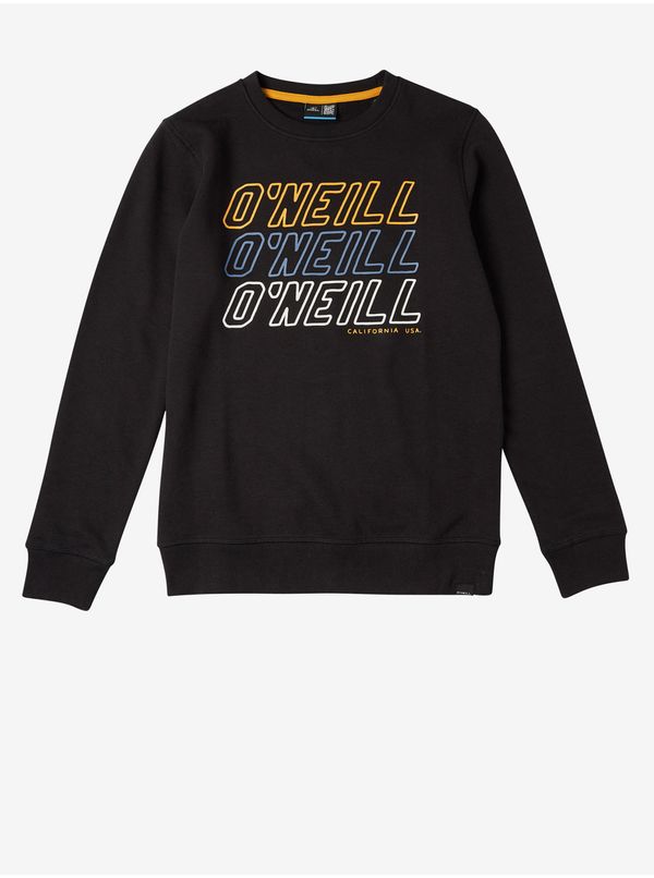 O'Neill ONeill Black Boys Hoodie O'Neill All Year Crew - Boys