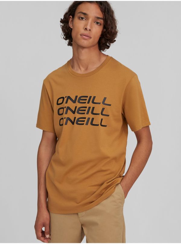 O'Neill ONeill Brown Mens T-Shirt O'Neill Triple Stack - Men