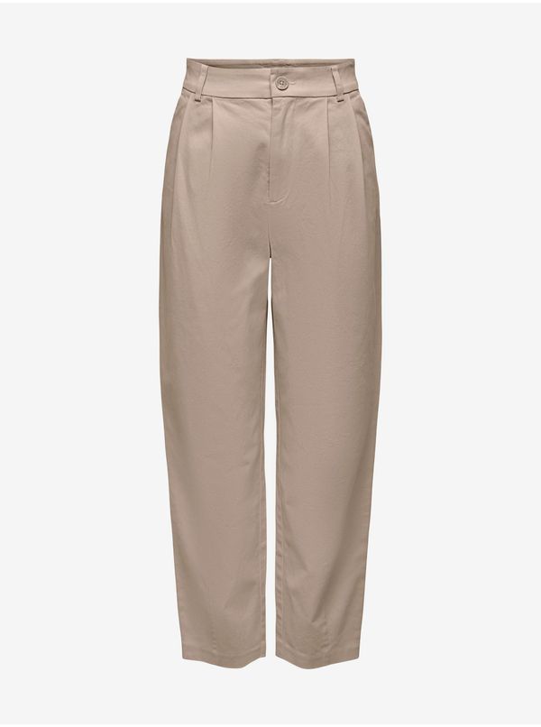Only Beige trousers ONLY Maree - Ladies