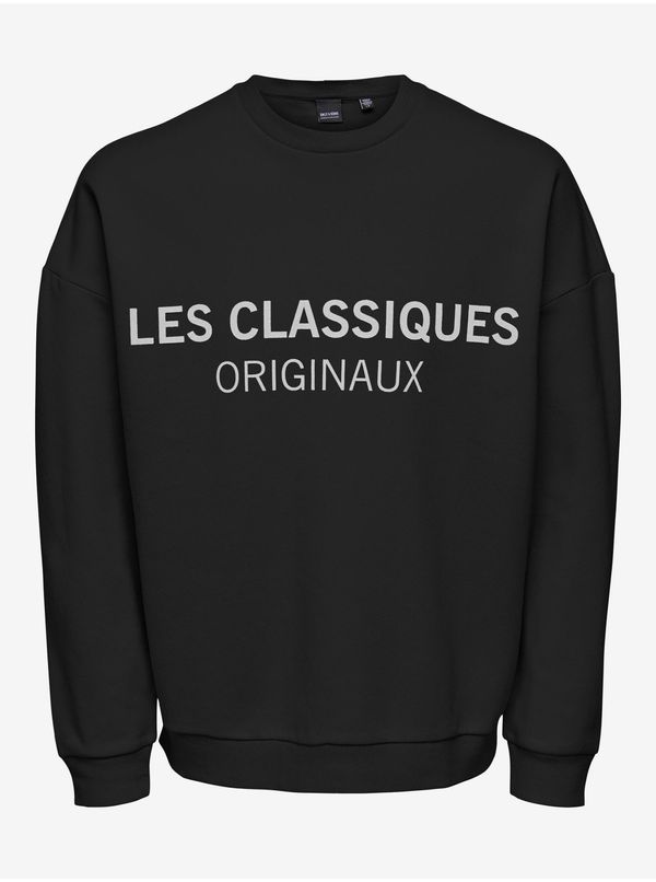 Only Black Sweatshirt ONLY & SONS Les Classiques - Men