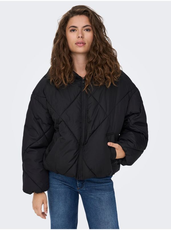 Only Black Womens Winter Oversize Jacket ONLY Tamara - Womens