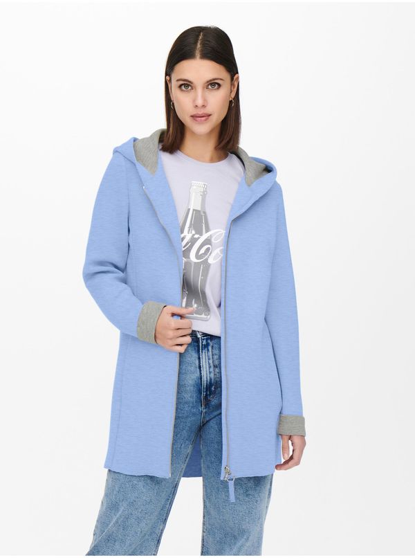 Only Blue Lightweight Hooded Coat ONLY Lena - Ladies