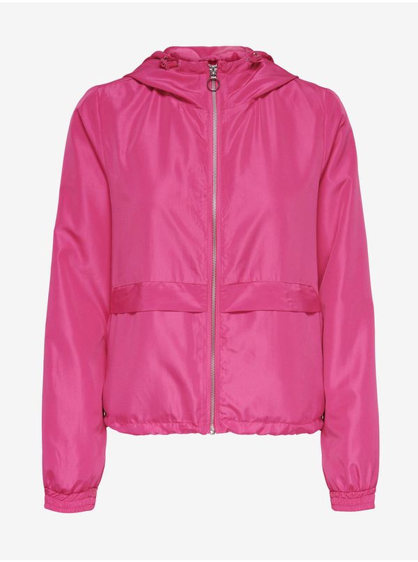 Only Dark pink women's light jacket ONLY Malou - Women