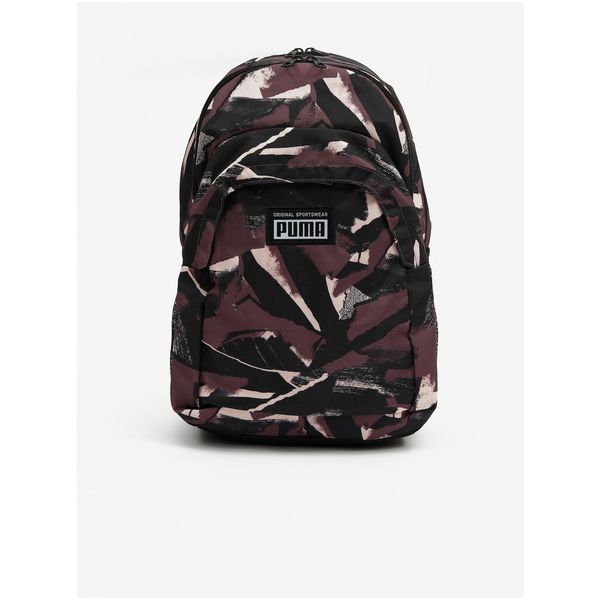 Puma Black-purple patterned backpack Puma Academy - Men