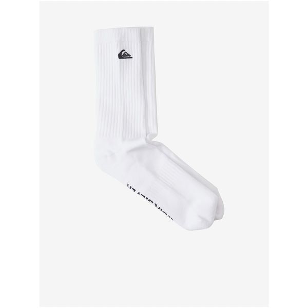 Quiksilver Set of two pairs of socks in white and blue Quiksilver - Men