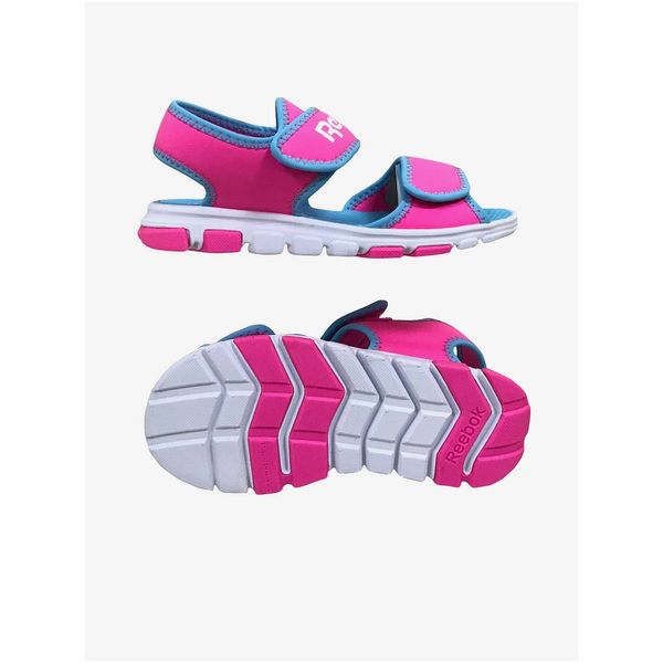Reebok Blue-Pink Girls Sandals Reebok Wave Glider III - Unisex