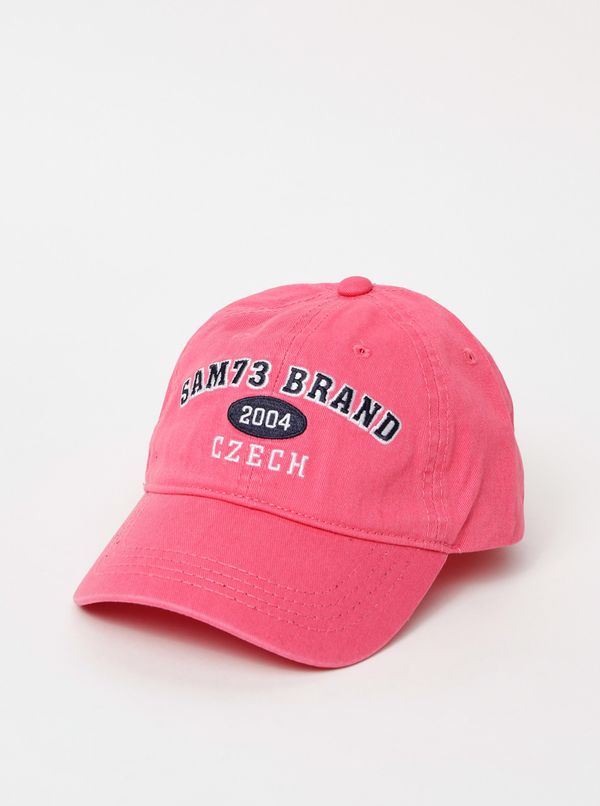 SAM73 SAM73 Pink Ladies Cap with SAM 73 Motif - Ladies
