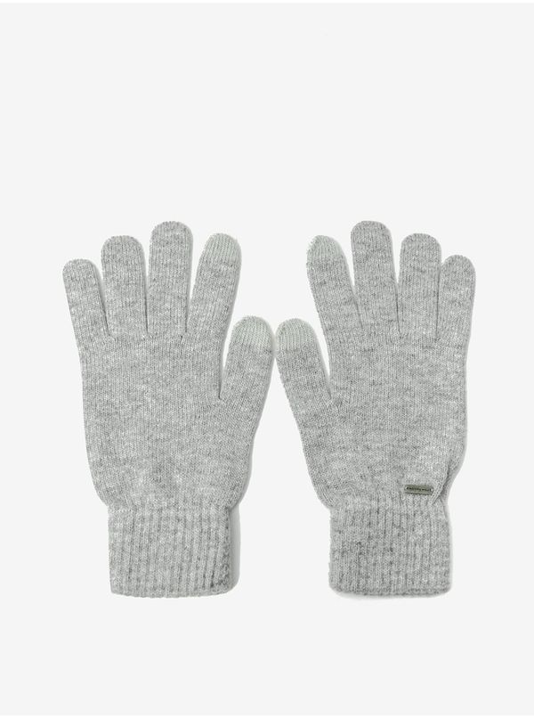 Tom Tailor Light Grey Men's Annealed Gloves Tom Tailor - Men's