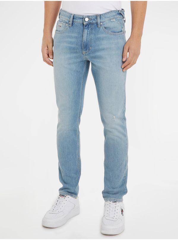 Tommy Hilfiger Light blue men straight fit jeans Tommy Jeans - Men