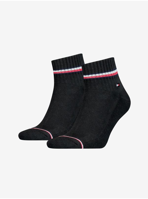 Tommy Hilfiger Set of two pairs of black men's socks Tommy Hilfiger - Men