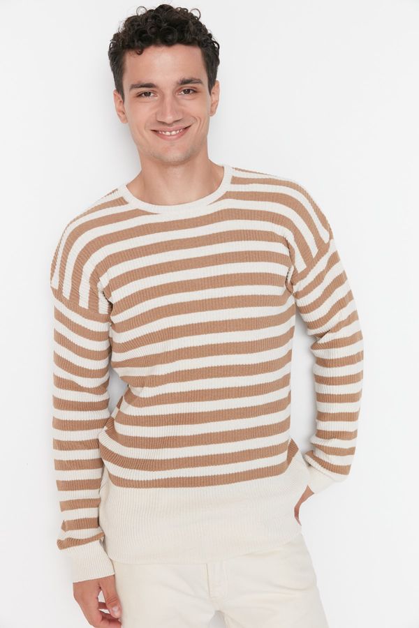 Trendyol Trendyol Sweater - Beige - Regular fit