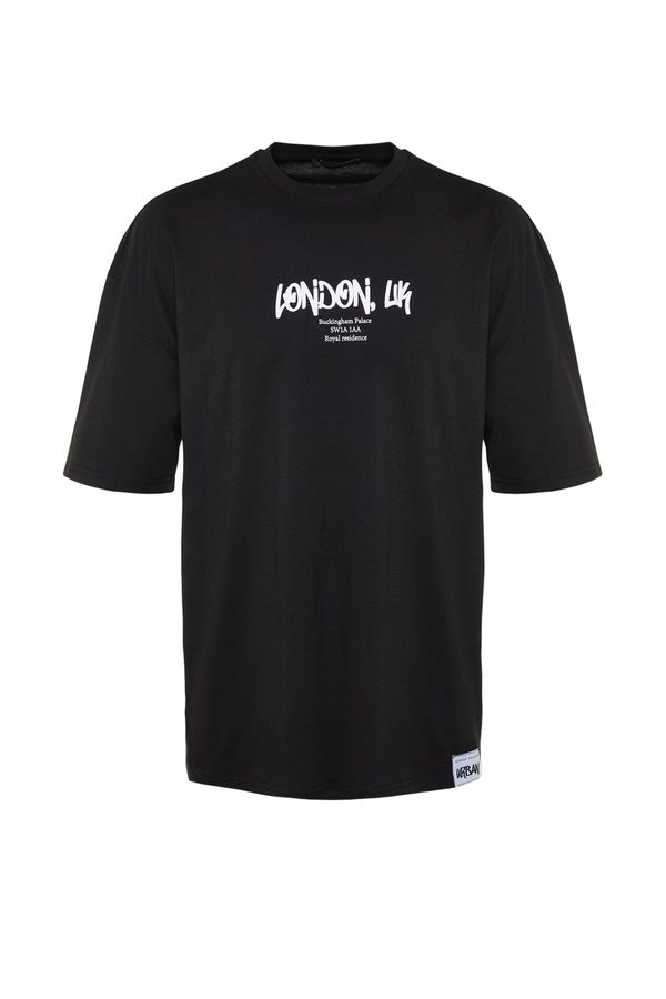 Trendyol Trendyol T-Shirt - Black - Regular