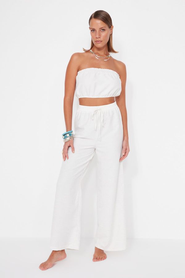 Trendyol Trendyol Two-Piece Set - White - Fitted