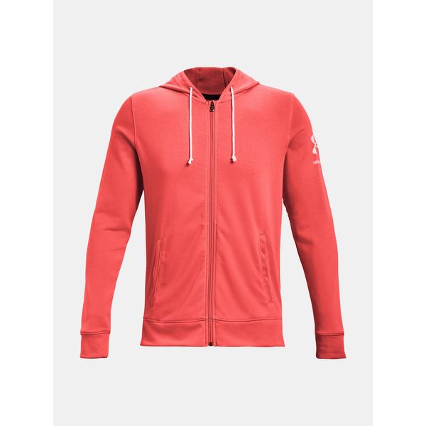 Under Armour Under Armour Mikina UA RIVAL TERRY FZ HD-RED
