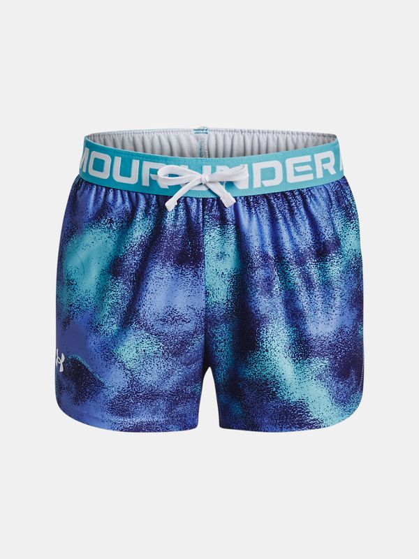 Under Armour Under Armour Shorts Play Up Printed Shorts-BLU - Girls