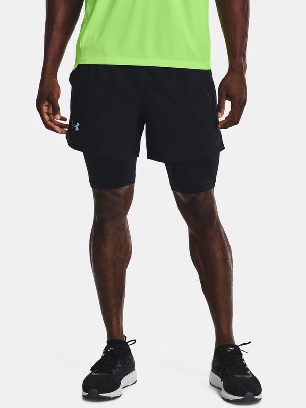Under Armour Under Armour Shorts UA LAUNCH 5'' 2-IN-1 SHORT-BLK - Mens