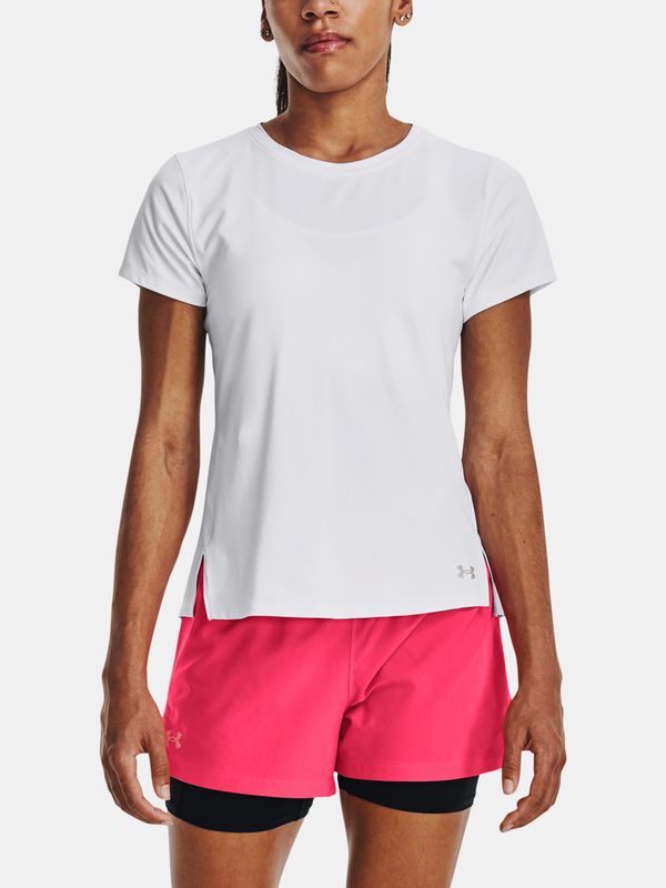 Under Armour Under Armour T-Shirt UA Iso-Chill Laser Tee-WHT - Women