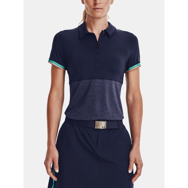 Under Armour Under Armour T-Shirt UA Zinger Point SS Polo-NVY - Women