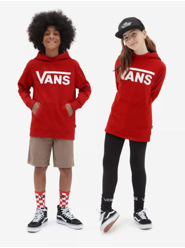 Vans Red Kids Hoodie VANS - Boys
