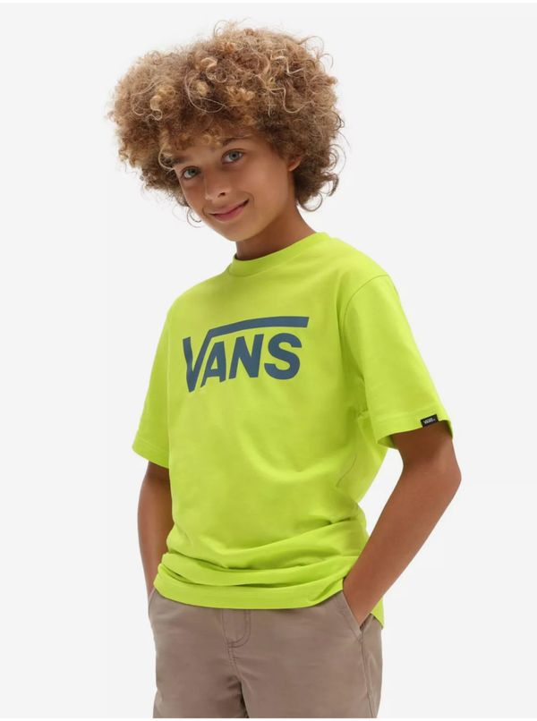 Vans Yellow Unisex T-Shirt VANS BY VANS CLASSIC - Boys