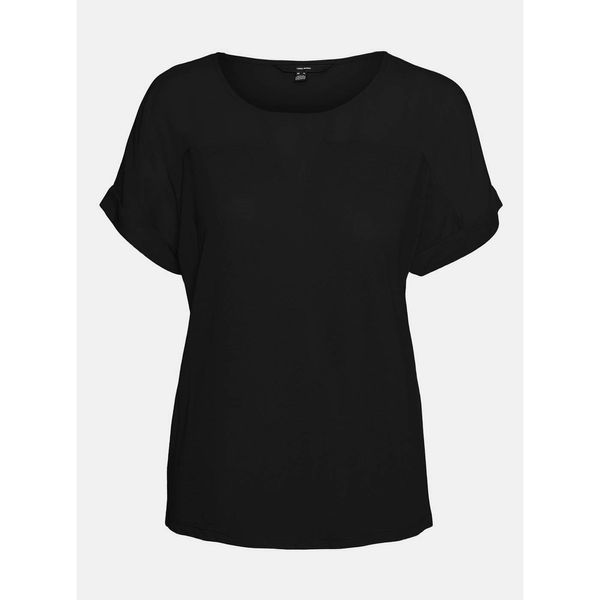 Vero Moda Black blouse VERO MODA Ellen - Women