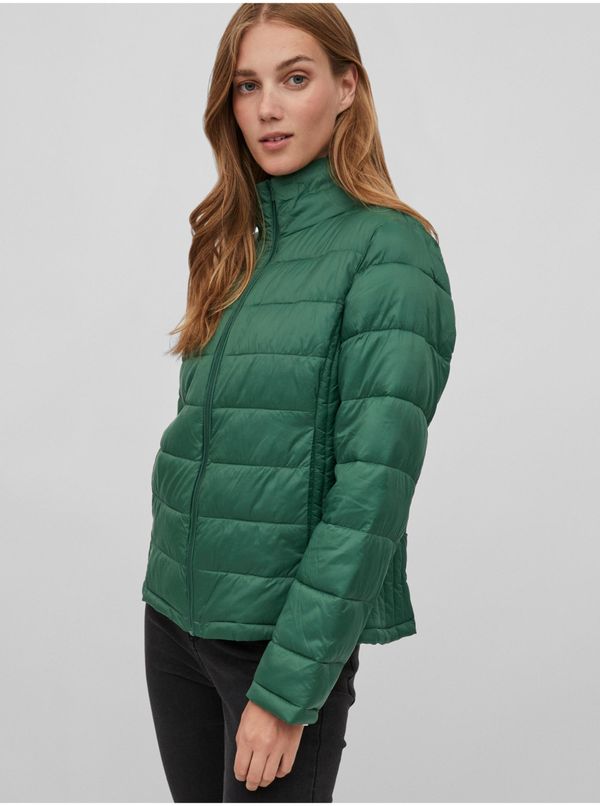 Vila Green quilted winter jacket VILA Sibiria - Women