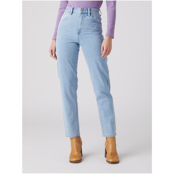 Wrangler Light Blue Women's Straight Fit Jeans Wrangler - Women