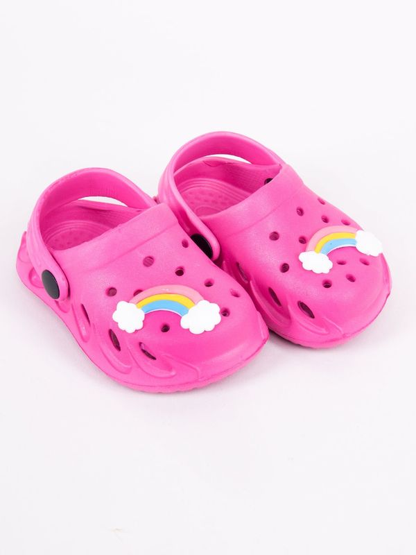 Yoclub Yoclub Kids's Girls Crocs Shoes Slip-On Sandals OCR-0048G-0600