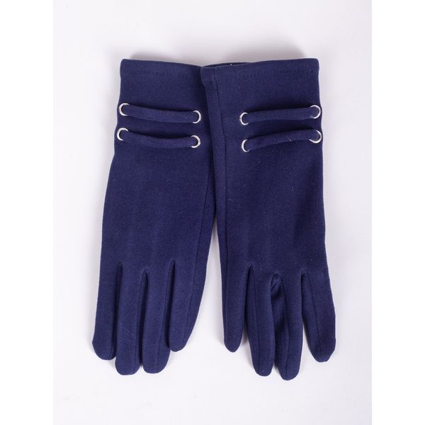 Yoclub Yoclub Woman's Women's Gloves RES-0099K-195C Navy Blue