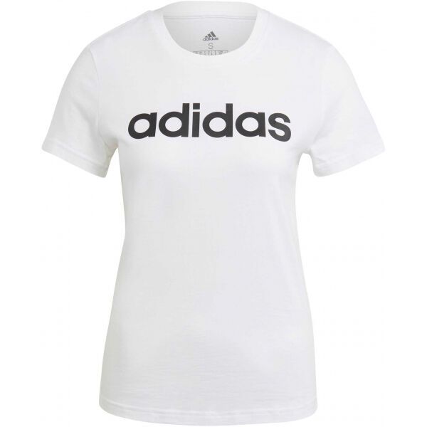 adidas adidas LIN T Koszulka damska, biały, rozmiar XS