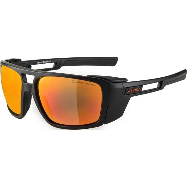 Alpina Sports Alpina Sports SKYWALSH Okulary przeciwsłoneczne lodowcowe, czarny, rozmiar os