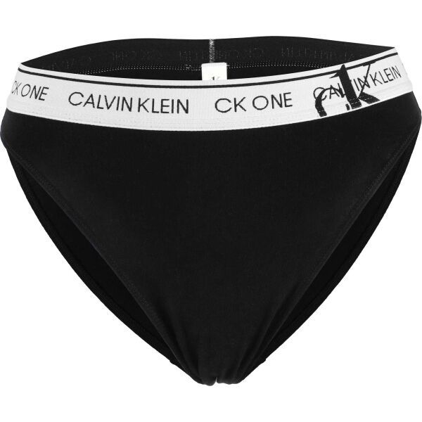 Calvin Klein Calvin Klein FADED GLORY-HIGH LEG TANGA Majtki damskie, czarny, rozmiar M